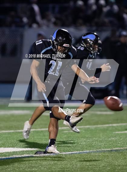 Thumbnail 2 in Central Valley Christian @ Pleasant Valley (CIF 4-AA Championship) photogallery.