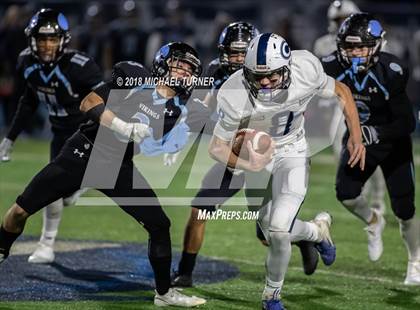Thumbnail 2 in Central Valley Christian @ Pleasant Valley (CIF 4-AA Championship) photogallery.