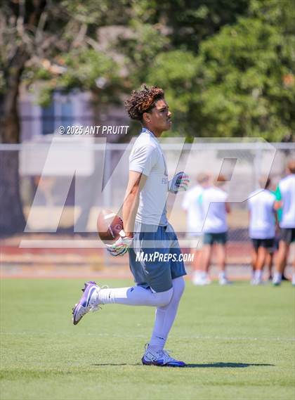 Thumbnail 1 in Ukiah vs St. Helena (D1 Bound Academy 7 on 7 Tournament) photogallery.