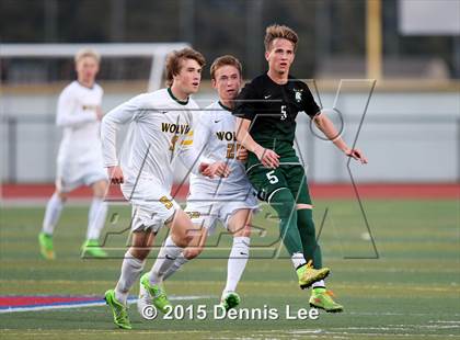 Thumbnail 3 in San Ramon Valley vs. De La Salle (CIF NCS D1 Final) photogallery.