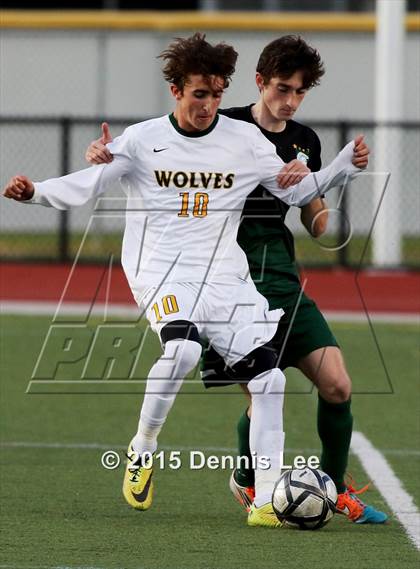 Thumbnail 2 in San Ramon Valley vs. De La Salle (CIF NCS D1 Final) photogallery.