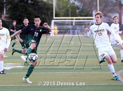 Thumbnail 2 in San Ramon Valley vs. De La Salle (CIF NCS D1 Final) photogallery.