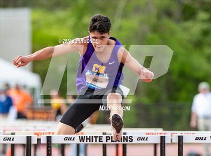 Thumbnail 1 in 2018 Loucks Games (Outdoor Pentathlon #1 Mens 110 Meter Hurdles) photogallery.