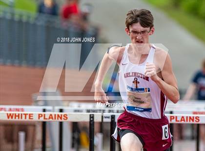 Thumbnail 3 in 2018 Loucks Games (Outdoor Pentathlon #1 Mens 110 Meter Hurdles) photogallery.