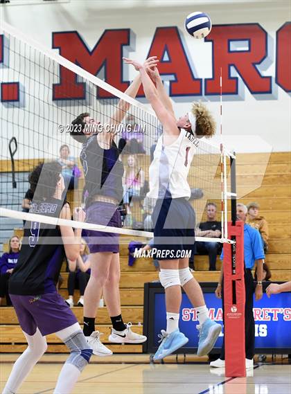 Thumbnail 1 in Carlsbad @ St. Margaret's (CIF State SoCal Regional D2 Playoff) photogallery.