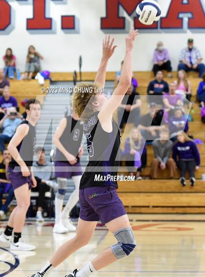 Thumbnail 2 in Carlsbad @ St. Margaret's (CIF State SoCal Regional D2 Playoff) photogallery.