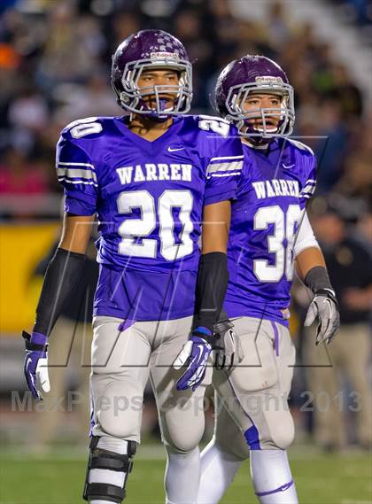 Thumbnail 1 in Warren vs. East Central (UIL 5A Bi-District Playoff) photogallery.