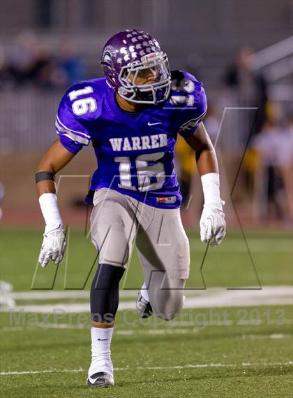 Thumbnail 3 in Warren vs. East Central (UIL 5A Bi-District Playoff) photogallery.