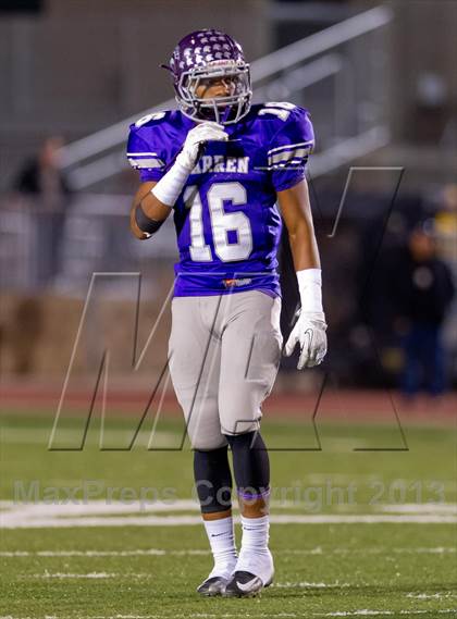 Thumbnail 3 in Warren vs. East Central (UIL 5A Bi-District Playoff) photogallery.