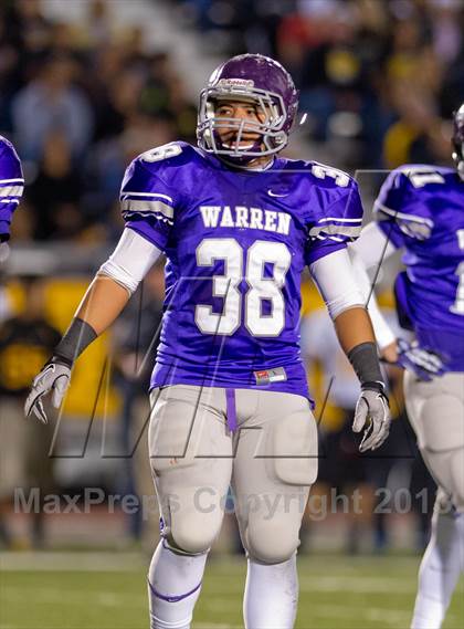 Thumbnail 2 in Warren vs. East Central (UIL 5A Bi-District Playoff) photogallery.