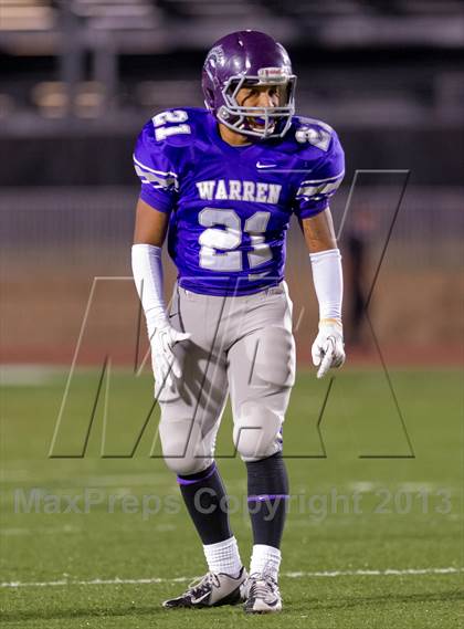 Thumbnail 3 in Warren vs. East Central (UIL 5A Bi-District Playoff) photogallery.