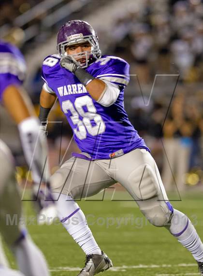 Thumbnail 1 in Warren vs. East Central (UIL 5A Bi-District Playoff) photogallery.