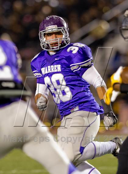Thumbnail 2 in Warren vs. East Central (UIL 5A Bi-District Playoff) photogallery.