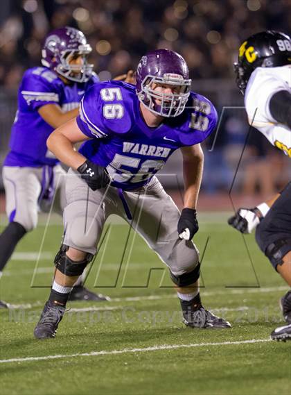 Thumbnail 2 in Warren vs. East Central (UIL 5A Bi-District Playoff) photogallery.