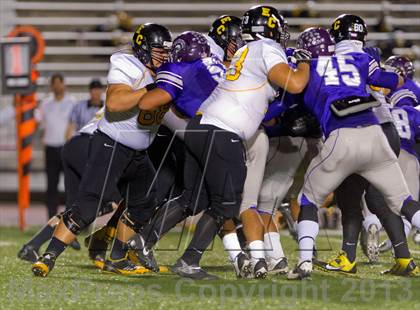 Thumbnail 2 in Warren vs. East Central (UIL 5A Bi-District Playoff) photogallery.