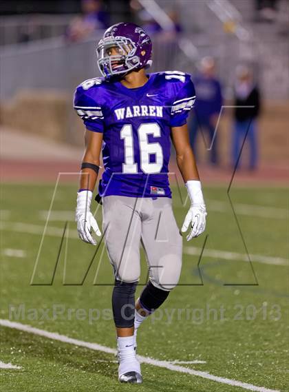 Thumbnail 2 in Warren vs. East Central (UIL 5A Bi-District Playoff) photogallery.