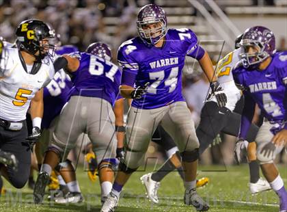 Thumbnail 2 in Warren vs. East Central (UIL 5A Bi-District Playoff) photogallery.