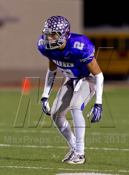 Thumbnail 2 in Warren vs. East Central (UIL 5A Bi-District Playoff) photogallery.