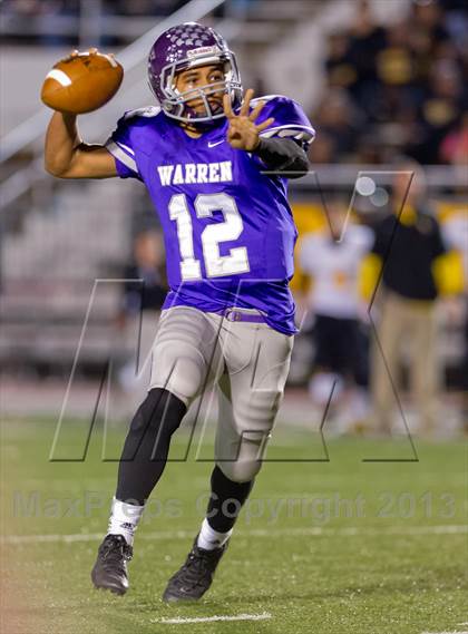 Thumbnail 1 in Warren vs. East Central (UIL 5A Bi-District Playoff) photogallery.