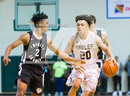 Thumbnail 2 in Northwood Temple Academy vs Trinity Academy (Hoops and Dreams Showcase) photogallery.