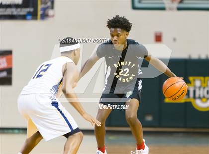 Thumbnail 2 in Northwood Temple Academy vs Trinity Academy (Hoops and Dreams Showcase) photogallery.