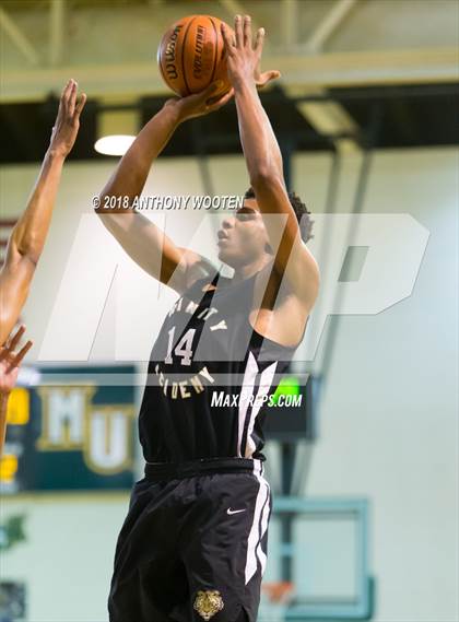 Thumbnail 3 in Northwood Temple Academy vs Trinity Academy (Hoops and Dreams Showcase) photogallery.