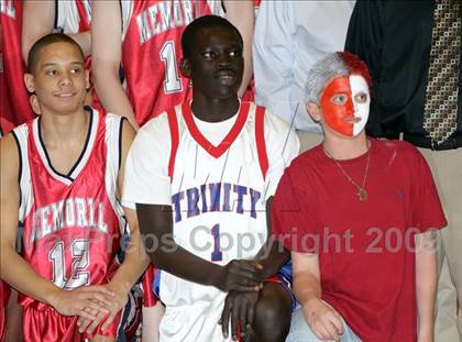 Thumbnail 2 in Trinity vs Manchester Memorial (NHIAA Class L Final) photogallery.