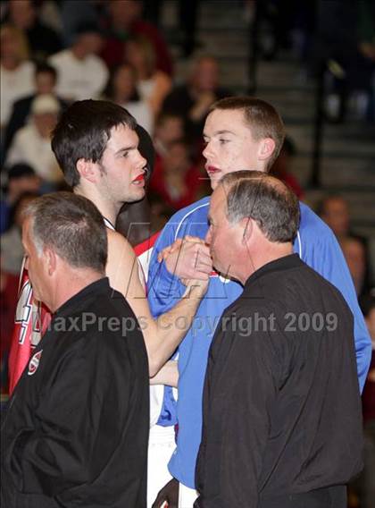 Thumbnail 1 in Trinity vs Manchester Memorial (NHIAA Class L Final) photogallery.