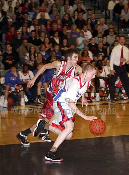 Thumbnail 3 in Trinity vs Manchester Memorial (NHIAA Class L Final) photogallery.
