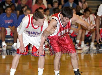 Thumbnail 1 in Trinity vs Manchester Memorial (NHIAA Class L Final) photogallery.