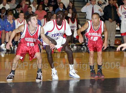 Thumbnail 1 in Trinity vs Manchester Memorial (NHIAA Class L Final) photogallery.