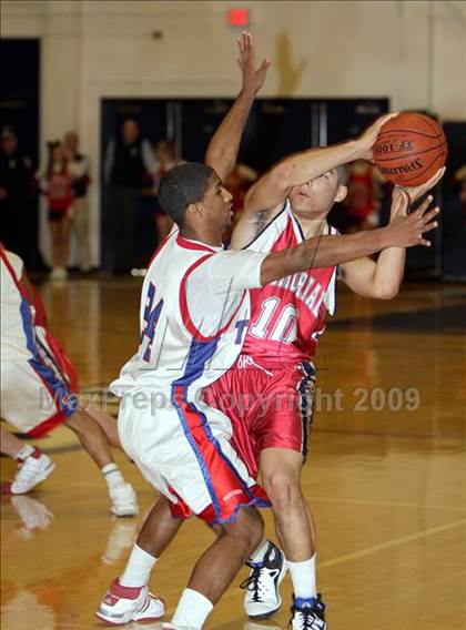 Thumbnail 3 in Trinity vs Manchester Memorial (NHIAA Class L Final) photogallery.