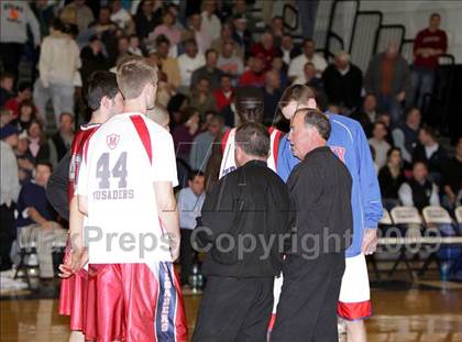 Thumbnail 3 in Trinity vs Manchester Memorial (NHIAA Class L Final) photogallery.