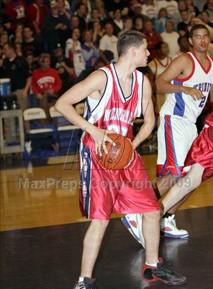 Thumbnail 3 in Trinity vs Manchester Memorial (NHIAA Class L Final) photogallery.