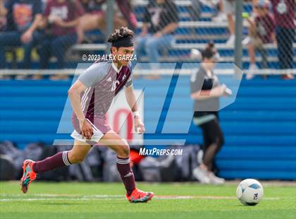 Thumbnail 1 in Palestine vs Hidalgo Early College (UIL 4A Soccer Final) photogallery.