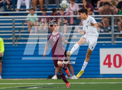 Thumbnail 2 in Palestine vs Hidalgo Early College (UIL 4A Soccer Final) photogallery.