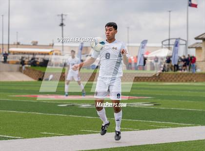 Thumbnail 1 in Palestine vs Hidalgo Early College (UIL 4A Soccer Final) photogallery.