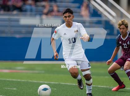 Thumbnail 3 in Palestine vs Hidalgo Early College (UIL 4A Soccer Final) photogallery.