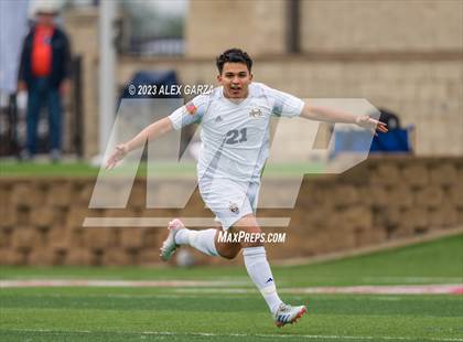 Thumbnail 2 in Palestine vs Hidalgo Early College (UIL 4A Soccer Final) photogallery.