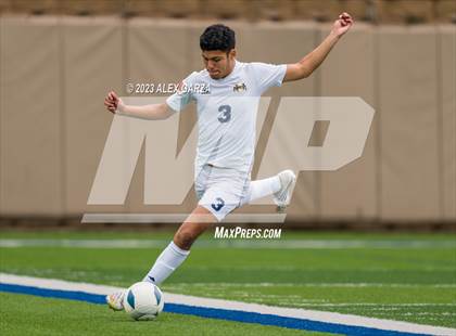 Thumbnail 3 in Palestine vs Hidalgo Early College (UIL 4A Soccer Final) photogallery.