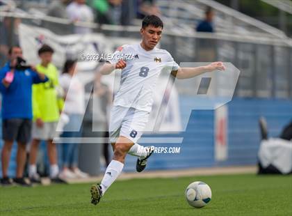 Thumbnail 2 in Palestine vs Hidalgo Early College (UIL 4A Soccer Final) photogallery.