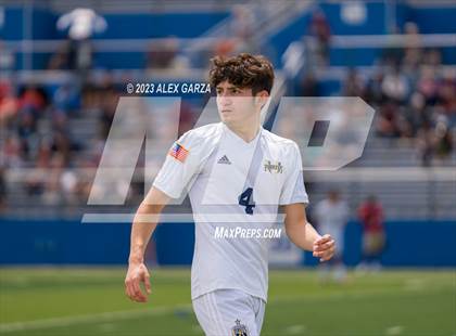 Thumbnail 1 in Palestine vs Hidalgo Early College (UIL 4A Soccer Final) photogallery.