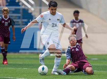 Thumbnail 2 in Palestine vs Hidalgo Early College (UIL 4A Soccer Final) photogallery.