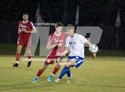 Thumbnail 1 in NCCA East vs. West All-Star Game  photogallery.