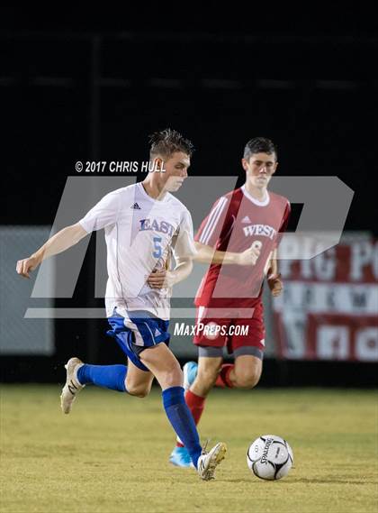 Thumbnail 1 in NCCA East vs. West All-Star Game  photogallery.