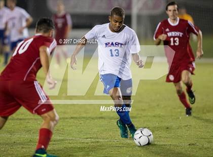 Thumbnail 2 in NCCA East vs. West All-Star Game  photogallery.