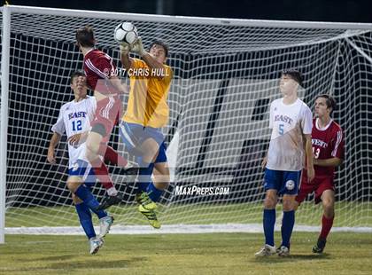 Thumbnail 1 in NCCA East vs. West All-Star Game  photogallery.
