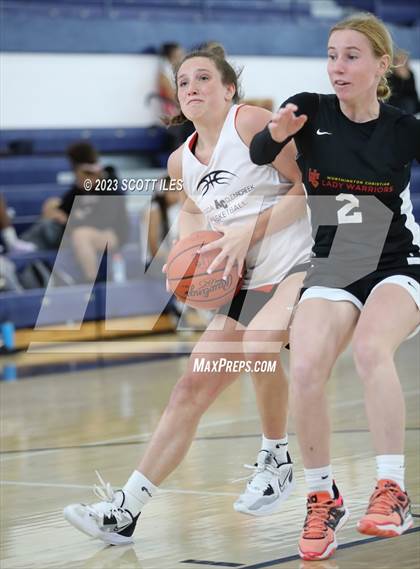 Thumbnail 2 in Amanda-Clearcreek vs Worthington Christian (Scrimmage) photogallery.