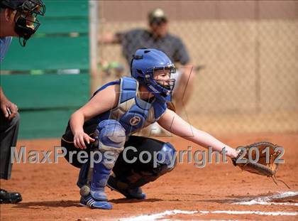 Thumbnail 1 in Pahranagat Valley vs. Victor Valley Christian (Spring Slam Tournament) photogallery.