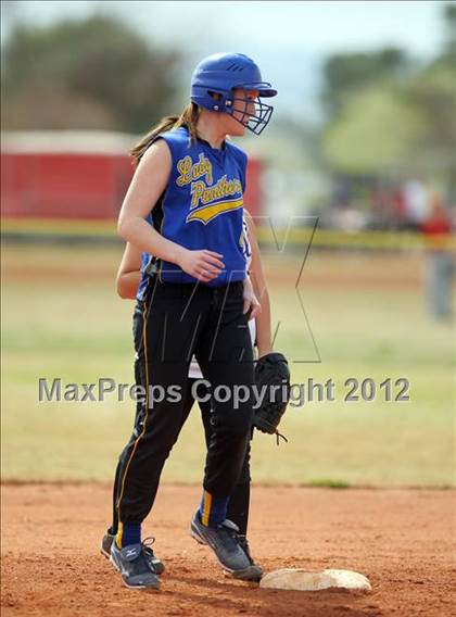 Thumbnail 2 in Pahranagat Valley vs. Victor Valley Christian (Spring Slam Tournament) photogallery.